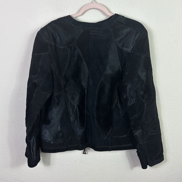 Stillman Studio New York Genuine Leather Jacket in Black size Medium - Picture 10 of 11